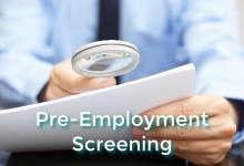 Pre-Employment Screening